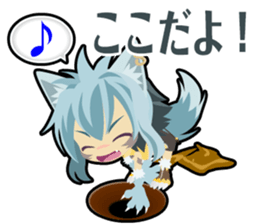 Waguruma Sticker(Everyday of sheep) sticker #7923823