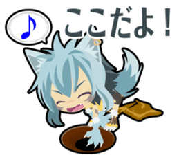 Waguruma Sticker(Everyday of sheep) sticker #7923823