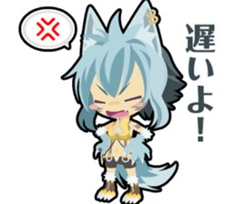 Waguruma Sticker(Everyday of sheep) sticker #7923825