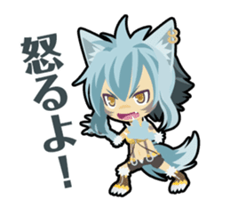 Waguruma Sticker(Everyday of sheep) sticker #7923829