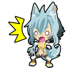 Waguruma Sticker(Everyday of sheep) sticker #7923833