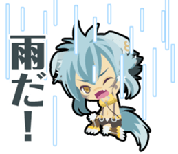 Waguruma Sticker(Everyday of sheep) sticker #7923834