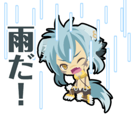 Waguruma Sticker(Everyday of sheep) sticker #7923834