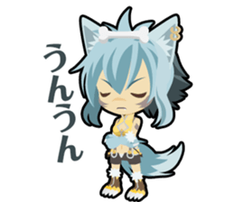 Waguruma Sticker(Everyday of sheep) sticker #7923837