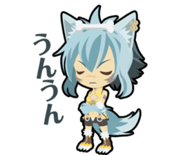 Waguruma Sticker(Everyday of sheep) sticker #7923837