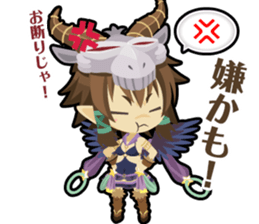 Waguruma Sticker(Everyday of sheep) sticker #7923847