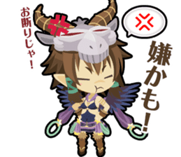 Waguruma Sticker(Everyday of sheep) sticker #7923847