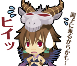 Waguruma Sticker(Everyday of sheep) sticker #7923854