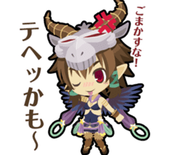 Waguruma Sticker(Everyday of sheep) sticker #7923856