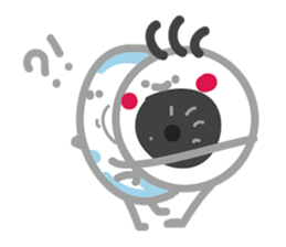 Contact lenses and bacteria sticker #7923989