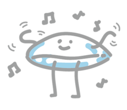 Contact lenses and bacteria sticker #7923994