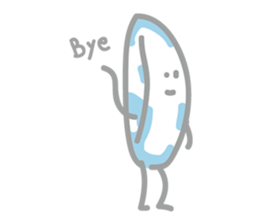 Contact lenses and bacteria sticker #7923995