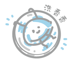 Contact lenses and bacteria sticker #7924006