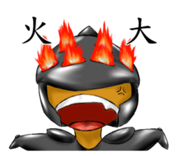 the warrior-Jun sticker #7924501