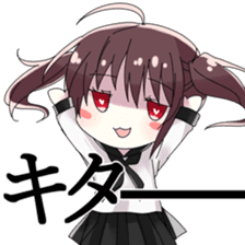 Mini Seifuku Girl sticker #7925154