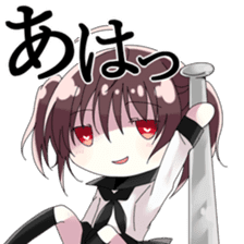 Mini Seifuku Girl sticker #7925161