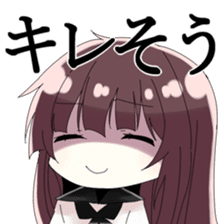 Mini Seifuku Girl sticker #7925164