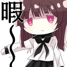 Mini Seifuku Girl sticker #7925165