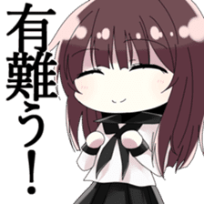 Mini Seifuku Girl sticker #7925166