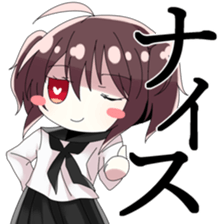 Mini Seifuku Girl sticker #7925169