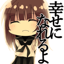 Mini Seifuku Girl sticker #7925172