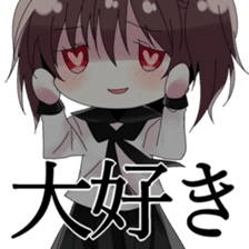 Mini Seifuku Girl sticker #7925176