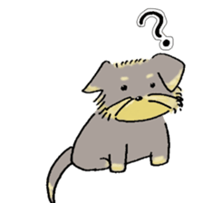 Dog Momo sticker #7925266