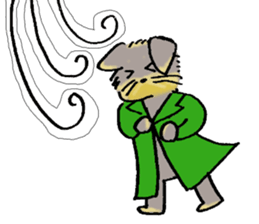 Dog Momo sticker #7925287