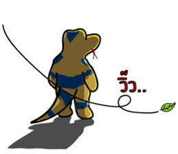 Water monitor 2 sticker #7925430