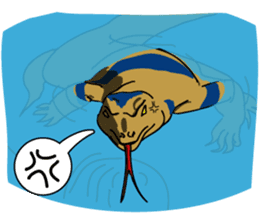 Water monitor 2 sticker #7925455