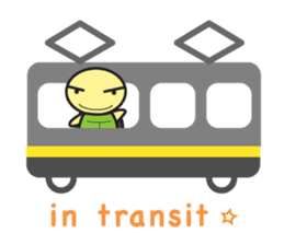 Grumpy bunny and turtle- English sticker #7925677