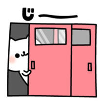 The exaggerated too cat 2 sticker #7925872