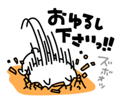 The exaggerated too cat 2 sticker #7925890