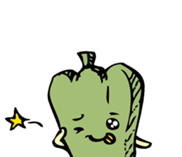 maybe green pepper sticker #7925905