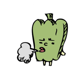 maybe green pepper sticker #7925909