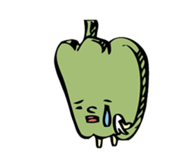 maybe green pepper sticker #7925912