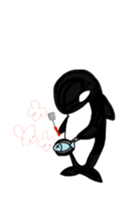 Boppa of orca sticker #7926298