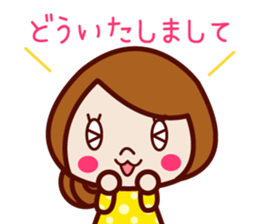 Cute sociable sticker sticker #7926474