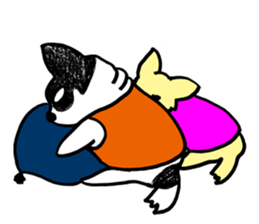 good combination,sen&tsukimaro sticker #7926934