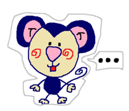 Shizuoa-dialect. Saruru part4. sticker #7927084