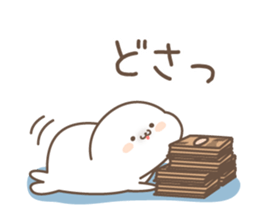 Sticker of a cute seal5 sticker #7927667