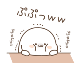 Sticker of a cute seal5 sticker #7927668