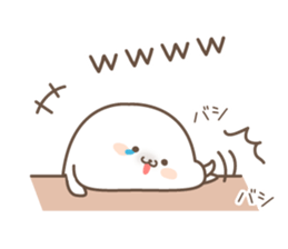 Sticker of a cute seal5 sticker #7927670