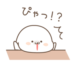 Sticker of a cute seal5 sticker #7927671
