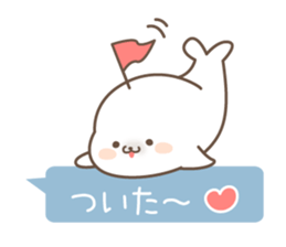 Sticker of a cute seal5 sticker #7927672