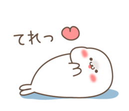 Sticker of a cute seal5 sticker #7927695
