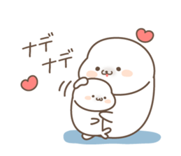 Sticker of a cute seal5 sticker #7927696