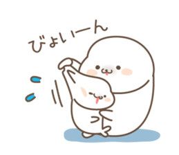 Sticker of a cute seal5 sticker #7927697