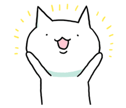 Knee socks cat (English) sticker #7928657