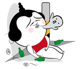 baby whisper sticker #7929813